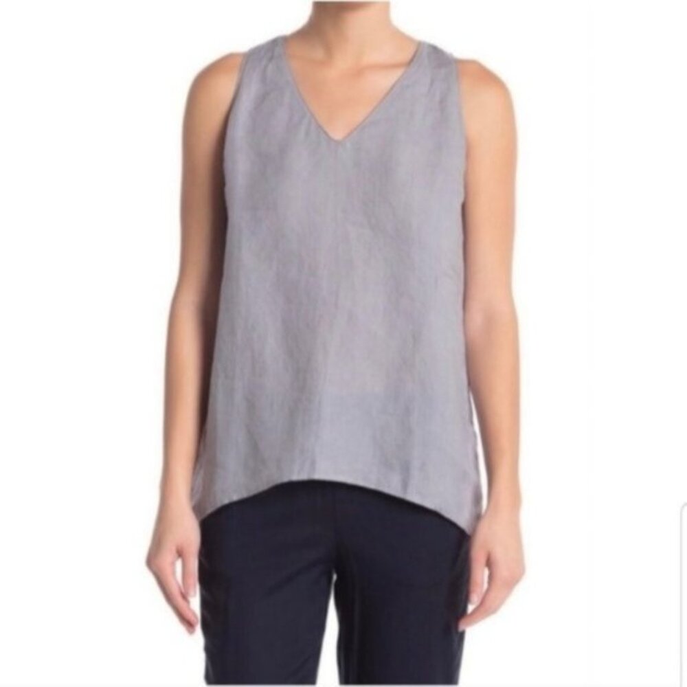 JARBO 100% Linen Lagenlook Minimalist Top Comfort wear Oversized size 2= L